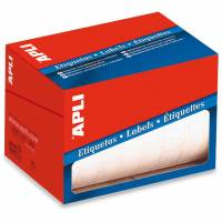 Apli etiket 110x81mm hvid 200stk