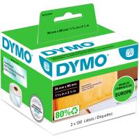 Dymo LabelWriter etiketter 36x89mm transparent