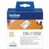 Brother etiket shippinglabel 62x100mm 300stk