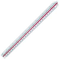 Staedtler Mars 561 målestok 1:20-1:25-1:50-1:75-1:100-1:125