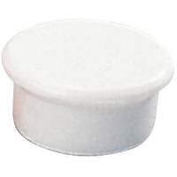 Dahle magneter &Oslash;13mm hvid 10stk