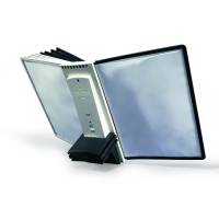 Durable SHERPA EXTENSION MODULE 10 registersystem suppleringss&aelig;t i A4 med 10 lommer i farverne sort og gr&aring;