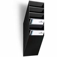Durable FLEXIBOXX bakkesystem m/6 fag A4 h&oslash;jformat sort