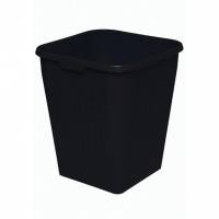 Bantex Orth 25L papirkurv sort