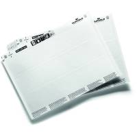 Durable SCANFIX indstiksark i st&oslash;rrelsen 200x40 mm A5 20 ark a 60 stk.