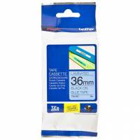 Brother TZE tape 36mm sort/bl&aring;