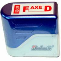 Deskmate KS-25 &rdquo;FAXED&rdquo; stempel