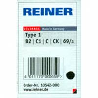 Reiner stempelpude B2&C af typen 1 med sort bl&aelig;k