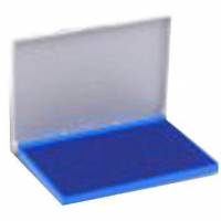 Kores NO. 2 stempelpude med lysebl&aring; bl&aelig;kfarve til h&aring;ndstempling