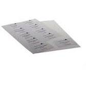 Kongresindstiksm&aelig;rke 60x90mm hvid