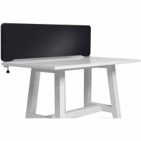 Lintex Edge 1400x400mm bordsk&aelig;rm sort