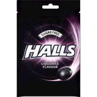 Halls Liquorice halspastiller 65g