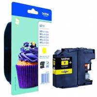 Brother LC123Y Gul Bl&aelig;kpatron, 600 sider