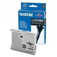 Brother LC970BK Sort Bl&aelig;kpatron, 350 sider