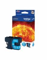 Brother LC980C Cyan Bl&aelig;kpatron, 250 sider