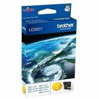 Brother LC985Y Gul Bl&aelig;kpatron, 300 sider