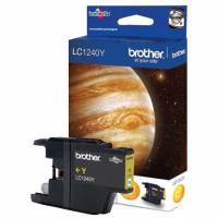 Brother LC1240Y Gul Bl&aelig;kpatron, 600 sider