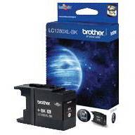 Brother LC1280XLBK Sort Bl&aelig;kpatron, 2.400 sider
