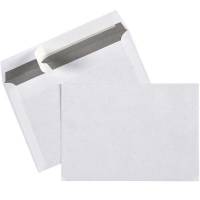 Kuvert C6 Peel & Seal 70g hvid 50stk