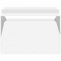 Kuvert M5 m/rude m/striplukning &aring;ben lang led 500stk