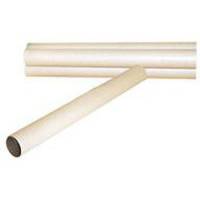 Papr&oslash;r &Oslash;50mm 720mm uden l&aring;g hvid