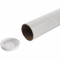 Papr&oslash;r &Oslash;50mm 650mm uden l&aring;g hvid