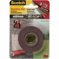 Scotch monteringstape 19mmx1,5m r&oslash;d