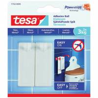 Tesa flise-kl&aelig;bes&oslash;m 3kg hvid 2stk