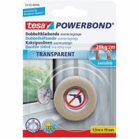 Tesa Powerbond monteringstape 19mmx1,5m hvid