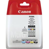 Canon CLI-581 2103C004 CMYK Bl&aelig;kpatron, 750 sider