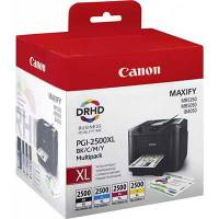 Canon PGI-2500XL Multipakke BK/C/M/Y Bl&aelig;kpatron, 2.500 sider