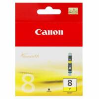 Canon CLI-8Y 0623B001 Gul Bl&aelig;kpatron, 425 sider