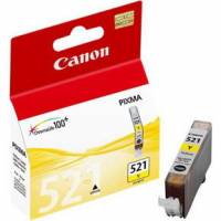 Canon CLI-521Y Gul Bl&aelig;kpatron, 500 sider