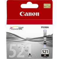 Canon CLI-521BK Sort Bl&aelig;kpatron, 500 sider