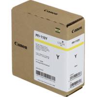 Canon PFI-110Y 2367C001 Gul Bl&aelig;kpatron, 160 ml