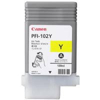 Canon PFI-102Y 0898B001AA Gul Bl&aelig;kpatron, 130 ml