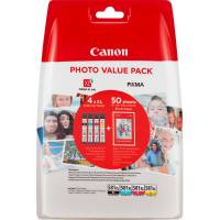 Canon CLI-581XL 2052C004 CMYK Multipakke Bl&aelig;kpatron