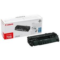 Canon 708 0266B002AA Sort Lasertoner, 2.500 sider