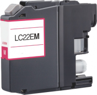 Brother LC22EM Magenta Bl&aelig;kpatron, 1.200 sider