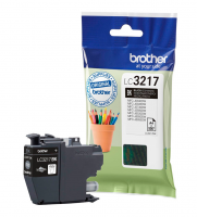 Brother LC3217BK Sort Bl&aelig;kpatron, 550 sider