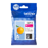 Brother LC3211M Magenta Bl&aelig;kpatron, 200 sider