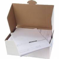 A4 faktura papirer til print