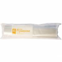 Frysepose med skrivefelt 6L 25x50cm klar