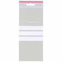 Grippie lynl&aring;spose med skrivefelt 50my 80x180mm 1000stk