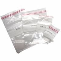 Grippie lynl&aring;spose med skrivefelt 50my 40x60mm 1000stk