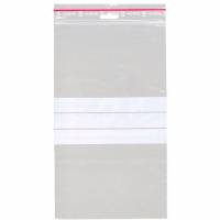 Grippie lynl&aring;spose med skrivefelt 50my 175x300mm 1000stk