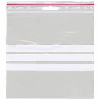 Grippie lynl&aring;spose med skrivefelt 50my 150x150mm 1000stk