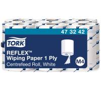 Tork 473242 Reflex M4 1lags aft&oslash;rringspapir hvid