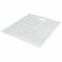 B&aelig;repose plast 40my 37x45cm hvid 500stk