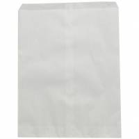 Bagerpose 1/2kg 16x23cm hvid 1000stk